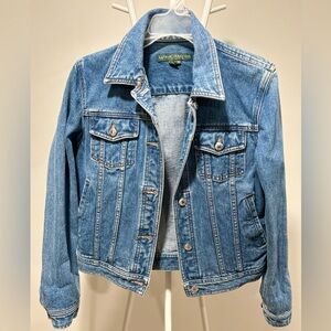 Vintage Ralph Lauren Petites Denim Jacket Womens Small